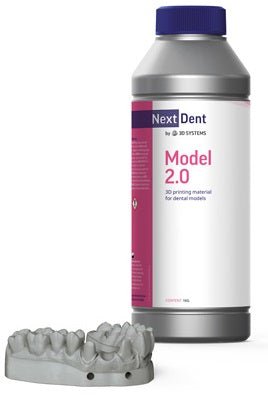 Matériau (imprimante 3D Nextdent 5100) : Résine dentaire Model 2.0