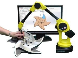 Machine-Scanner 3D - Palpeur à contact - REVWARE MicroScribe i- REVWARE - KALLISTO