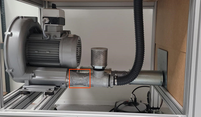 Accessoire-Fraiseuse CNC numérique - Accessoire : Bride filetée femelle 1" 1/2 pour pompe à vide Rubin 220 / Citrin 210- CNC-STEP - KALLISTO