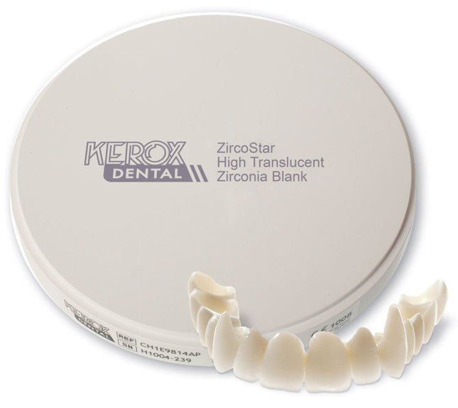 Matériaux - Disque Zircone KEROX Haute Translucide (HT) - KEROX DENTAL - KALLISTO