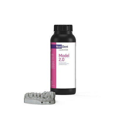 Matériaux - Matériau (imprimante 3D Nextdent 5100) : Résine dentaire Model 2.0 Gris - NEXTDENT - KALLISTO
