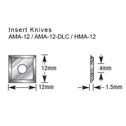 Outillage - Fraiseuse CNC numérique - Fraise Amana Tool - fraise conique - queue 6 mm - CNC - STEP - KALLISTO