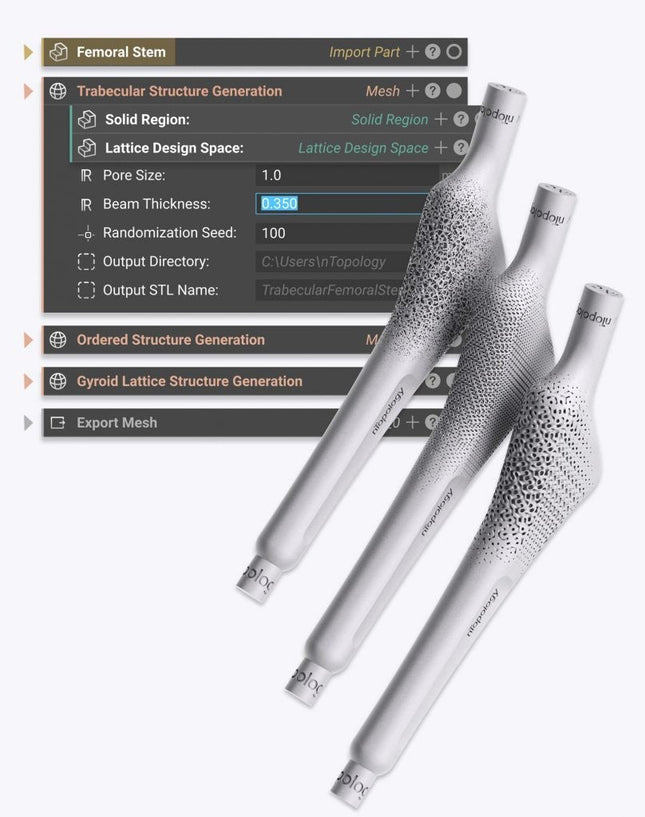 Logiciel-Logiciel d'ingénierie avancée nTopology- NTOPOLOGY - KALLISTO