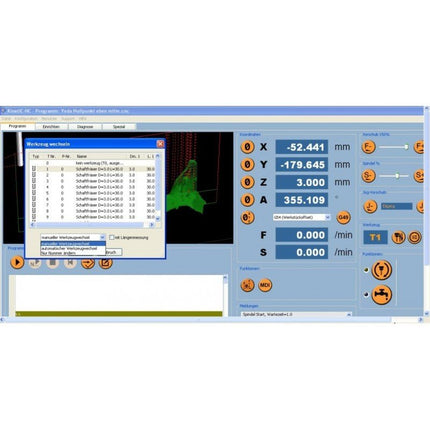 Logiciel-Logiciel KinetiC-NC logiciel de contrôle cinétique- KALLISTO - KALLISTO