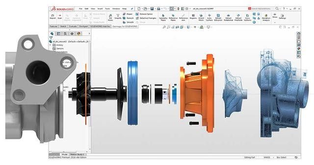 Logiciel-Logiciel - Rétro-conception- GEOMAGIC FOR SOLIDWORKS- GEOMAGIC - KALLISTO