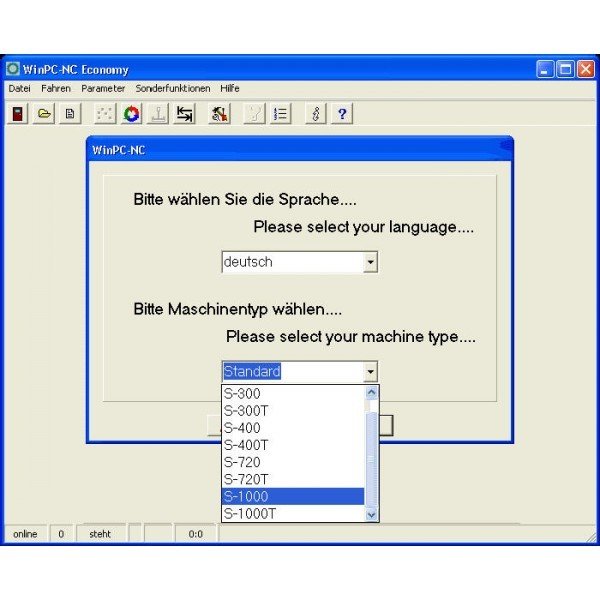 Logiciel-Logiciel WinPCNC Allemand - 32 bits- KALLISTO - KALLISTO
