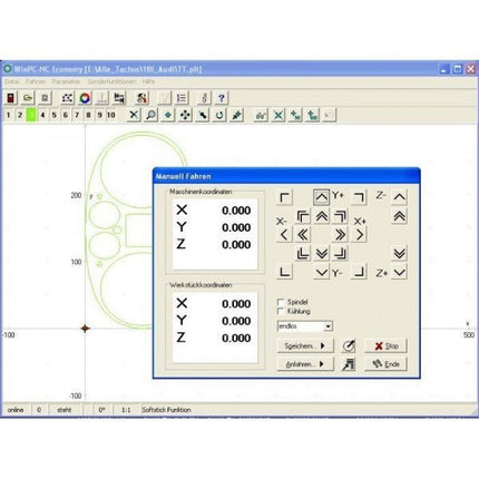 Logiciel-Logiciel WinPCNC Anglais - 32 bits- KALLISTO - KALLISTO