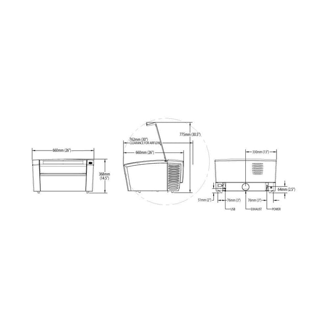 Machine-Machine Laser Co2 - VLS2.30- UNIVERSAL LASER SYSTEMS - KALLISTO