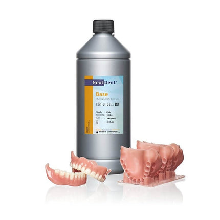 Matériau (imprimante 3D Nextdent 5100) : Résine dentaire Base - Rose