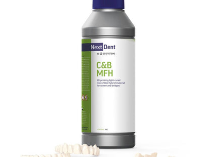 Matériau (imprimante 3D Nextdent 5100) : Résine dentaire C&B MFH
