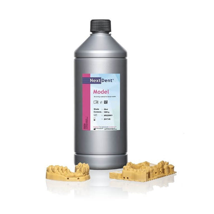 Matériau (imprimante 3D Nextdent 5100) : Résine dentaire Model 1.0 Ocre