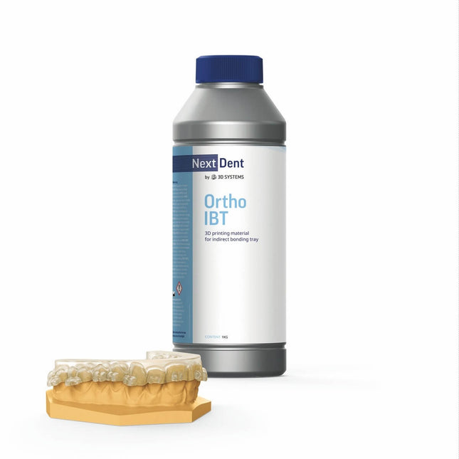 Matériau (imprimante 3D Nextdent 5100) : Résine dentaire Ortho IBT