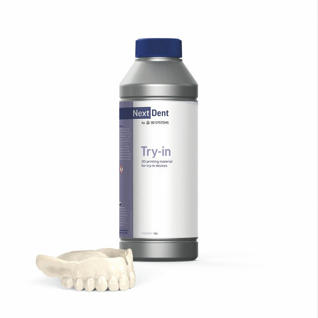 Matériau (imprimante 3D Nextdent 5100) : Résine dentaire Try-In