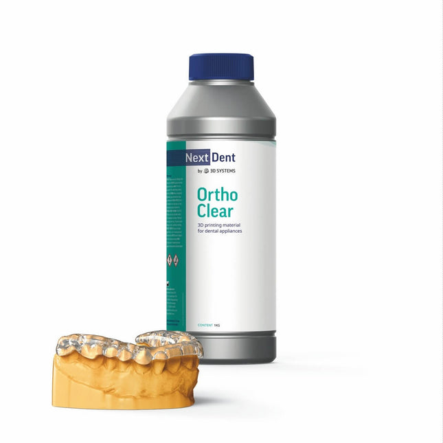 Matériau (imprimante 3D Nextdent) : Résine dentaire Ortho Clear - Clear