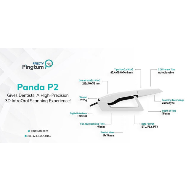 Machine-SCANNER 3D Intra Oral - DENTAIRE - UPCERA PANDA P2- UPCERA - KALLISTO